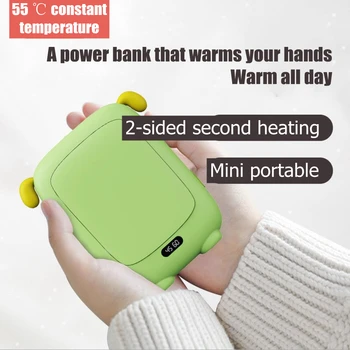 2021 Yeni Mini Karikatür el ısıtıcı Uygun USB Şarj İsıtıcı Bebek Mobil Güç Kaynağı Hediye Logosu