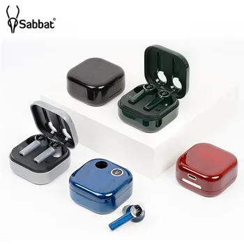 Sabbat E18 TWS Qualcomm QCC3034 Bluetooth 5.2 Kulaklık IPX5 Spor Mini kablosuz kulaklıklar CVC8. 1 Gürültü Azaltma hifi kulaklıklar