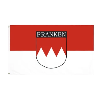 Yehoy 90 * 150cm Alman Alman Franken Bayrağı Dekorasyon İçin