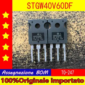 10 adet / grup STGW40V60DF GW40V60DF TO-247 kaynak makınesi yaygın olarak kullanılan IGBT tüp 40A 600V triyot