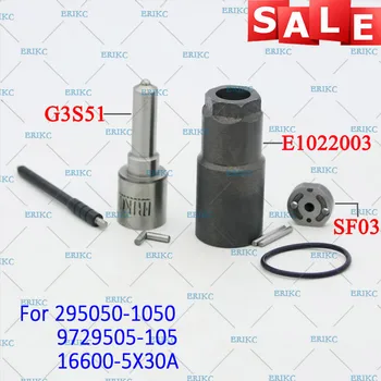 16600 - 5X30A yüksek basınçlı enjektör Yedek Parça Memesi G3S51 Vana Plakası SF03(BGC2) revizyon Kiti Denso Nissan 295050-1050