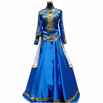 2017 LOL Ashe cosplay elbise Kraliçe Ashe Versiyonu