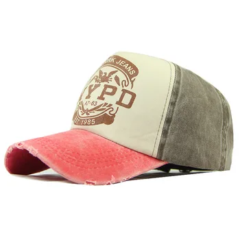 2020 Sıcak satış yıkanmış kaplama baskılı mektup pamuklu beyzbol şapkası erkekler ve kadınlar için açık spor seyahat rahat gölge snapback şapka