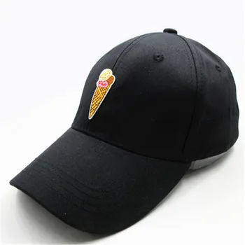 2021 Dondurma Nakış pamuklu beyzbol şapkası Hip-Hop Ayarlanabilir Snapback Şapka Erkekler ve Kadınlar için 110