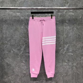 2022 Moda Yeni Sweatpants Kadın Erkek Saf Pamuk Rahat Spor Pantolon eşofman altları Jogger İlkbahar Sonbahar pantolon