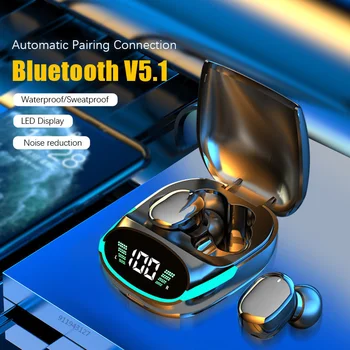 2022 Yeni TWS kablosuz kulaklıklar Bluetooth 5.1 Kulaklık HiFi Ses Kulaklık Su Geçirmez Gürültü Azaltma Spor mikrofonlu kulaklık