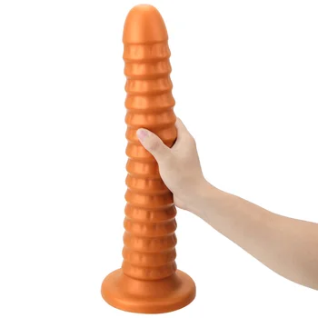 25-40cm Büyük Dildos Kadınlar İçin Vajinal Anal Plug Erkekler Popo Dilatör Gerçekçi Hayvan Penis Kadın mastürbasyon için seks oyuncakları Yetişkin Erotik