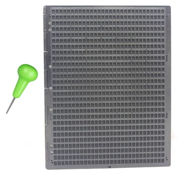27 Satır Ve 30 ızgaraları Pratik okul plastik Braille taşınabilir yazı tahtası Stylus İle