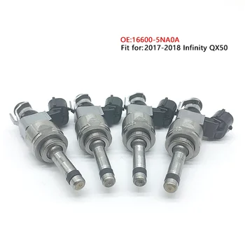 4 ADET 16600-5NA0A yakıt enjektörü Memesi Infiniti QX50 2018+ 166005NA0A Enjektör Araba Motor Parçaları