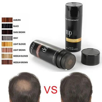 9 Renk büyülü Saç Lifleri Çıkma Tozları Keratin Aplikatör Saç Bina Lifleri Tozu Sprey Saç Büyüme Ürünü Salon Bakımı
