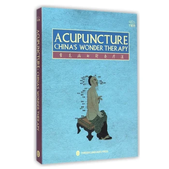 Akupunktur çin'in Wonder Terapi Çin Tıbbı Akupunktur Yabancılar için Ders Kitabı İngilizce Sürüm Ciltli