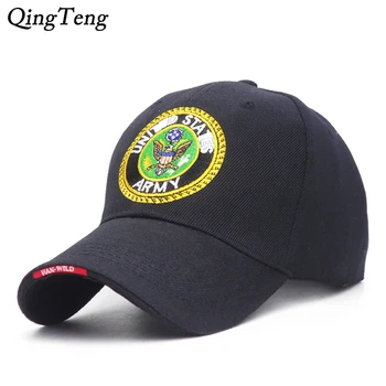 Amerika Birleşik Devletleri ORDUSU beyzbol şapkası Erkek Snapback Şapka Açık Spor Ordu Şapka Erkekler Kadınlar İçin Kapaklar Ayarlanabilir Kemik Snapback Şapka