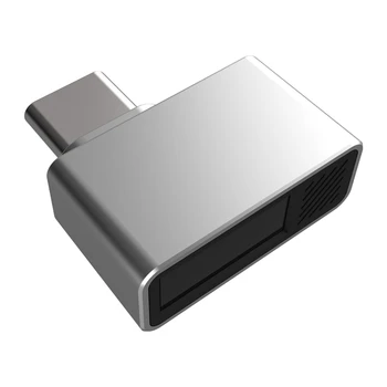 Biyometrik Tarayıcı Parmak izi Okuyucu USB C Parmak izi Okuyucu Windows 10 İçin (1 Adet)