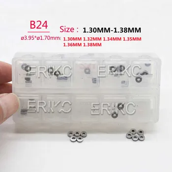 ERIKC B24 1.30 MM-1.38 MM Contalar 180 ADET dizel yakıt enjektörü Memesi Yıkayıcılar 1.31 MM 1.32 MM 1.34 MM 1.35 MM 1.36 MM 1.38 MM