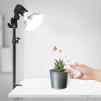 Fotoğraf stüdyo ışığı Fotoğrafçılık İçin Kısılabilir Aydınlatma Kiti 3200K-5500K Kaldırma Standı İle LED Video Lamba YouTube Canlı Akış