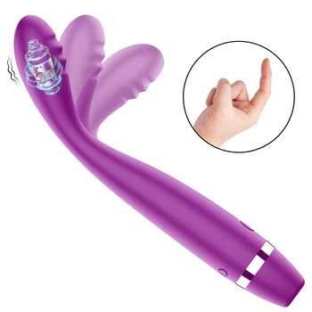 G-spot Orgazm Vibratör Kadınlar için Klitoris Stimülatörü Masaj AV Vajina Vibrat mastürbasyon için seks oyuncakları Yetişkin Kadın Ürünleri