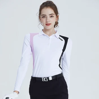 Golf kadın Giyim kadın Üstleri Uzun kollu Sonbahar ve Kış Yeni Çabuk kuruyan giysiler Uzun kollu Spor Topu Elbise