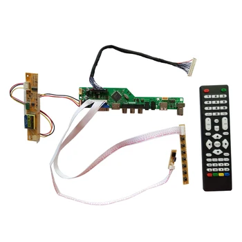 HDMI uyumlu USB AV VGA ATV LCD Denetleyici Kurulu için 15.4 inç 1280x800 LP154WX4 LP154WX5-TLA1 CCFL LVDS LCD Ekran