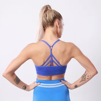 Kadın Yoga İç Çamaşırı Kırpma Üstleri İç Çamaşırı Spor Üst Yoga spor sutyeni Nefes Spor koşu atleti yoga sutyeni Spor Tipi