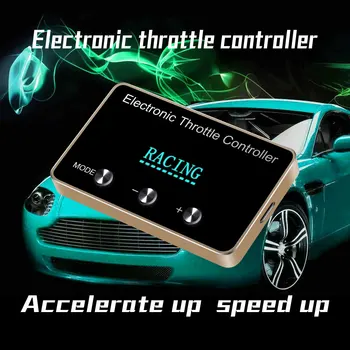 LCD Elektronik Gaz Kontrol Sprint Güçlendirici Yakıt Pedalı Komutanı İnce Chip Tuning 10 Sürücü Modları Yarış VW FOX 2005+