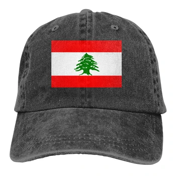 Lübnan bayrağı kovboy şapkası