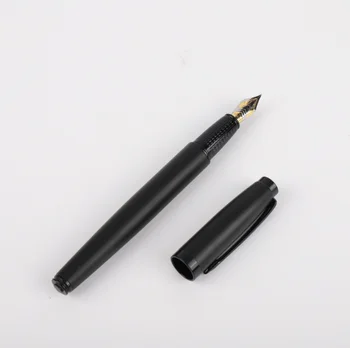 Metal pozitif duruş dolma kalem imza kalem sanat kalem ofis mürekkep çantası dolma kalem modeli D-6047