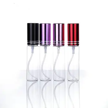MİNİ 10 ml metal Boş Cam Parfüm Doldurulabilir Şişe Sprey Parfüm Atomizörler Şişeler LX5085