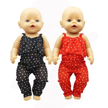 Moda elbise oyuncak bebek giysileri İçin Fit 17 inç doğan Bebek Bebek Giysileri için 43cm Bebek Aksesuarı Bebek Kız Hediyeler