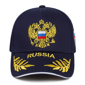 Moda Rusya beyzbol şapkası nakış bayrak Snapback şapka sandviç Bill ayarlanabilir Kapaklar Erkekler kadınlar için