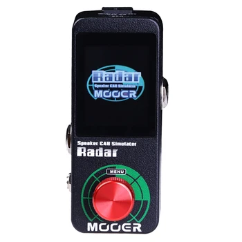 MOOER Radar Simülatörü Gitar Efekt Pedal 30 Hoparlör Kabin Kabine Modelleri 11 Mic Modelleri 36 Kullanıcı Hafızalı EQ Sahne
