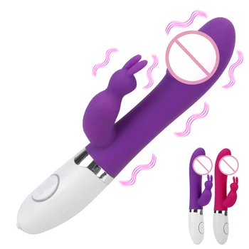 OLO Klitoris Vajina Stimülasyon 6 Frekans 7 Hız G Noktası Meme Masaj Kadın Mastürbasyon Tavşan Yapay Penis Vibratör
