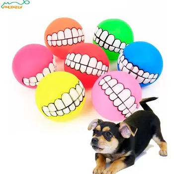 Pet Silikon Oyuncak Köpek Kedi Fonasyon Topu Çiğnemek Tedavi Tutucu Diş temizleme Squeak Oyuncaklar Köpek Yavrusu Eğitim İnteraktif Pet Malzemeleri