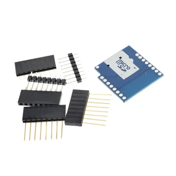 RISE-Micro-SD Kart Kalkanı Mini TF ESP8266 Uyumlu SD Kablosuz Modülü Arduino İçin WeMos D1 Mini