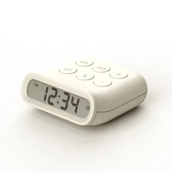 Sabah çalar saat Yatak Odası Uyandırma Öğrenci alarmlı saatler Yatak Odası için Masaüstü Dijital Saat Masa Dekorasyon Başucu Masa Mini