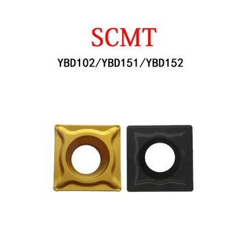 SCMT09T304 SCMT09T308 SCMT Orijinal Ekler SCMT120404 SCMT120408 HM HR YBD102 YBD151 YBD152 Dökme Demir CNC torna tezgahı Aracı