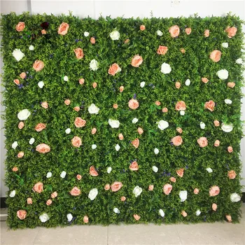 SPR 3D Yüksek kalite 10 adet / grup düğün suni çim duvar düğün zemin dekoratif çiçek masa centerpiece