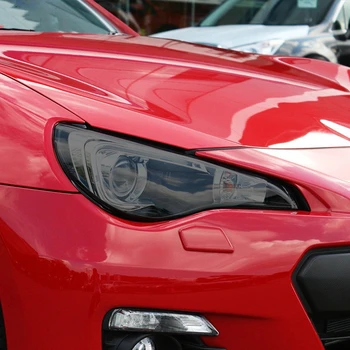 Subaru BRZ için 2013-On Araba Farlar koruyucu film Farlar Restorasyon Şeffaf Duman Kararmış TPU Sticker Aksesuarları