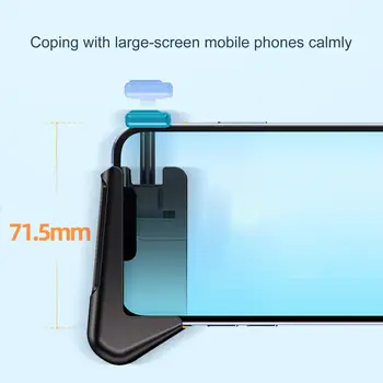 Taşınabilir Mobil Oyun Denetleyicisi Yardımcı Standı Ayarlanabilir Plastik Kaymaz Grip Joystick Cep Telefonları Kavrama Smartphone Gamepad