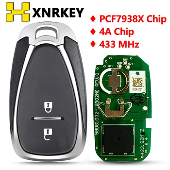 XNRKEY Orijinal Akıllı Uzaktan Anahtar 433MHz IPCF7938X Çip için Chevrolet JM Trax Tracker Kemless Orlando OEM Araba Anahtarı