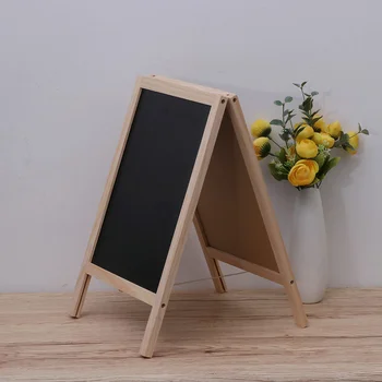 Yazı tahtası Standı Kara Tahta Işaretleri Beyaz Tahta Şövale Magneticstanding Freetag Mesaj Taraflı Çift Işareti Masa Restoran 