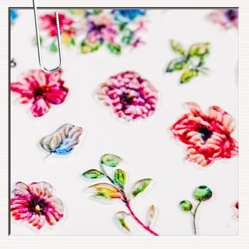 Yeni 2021 Kendinden Yapışkanlı 5d Kazınmış Tırnak Çıkartmalar Renk Çeşitli Çiçekler Dövme Kaymak tırnak jeli Lehçe Tasarım Tırnak Dekorasyon