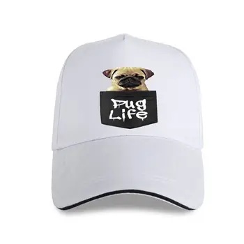 yeni kap şapka pug yaşam cep Baskılı beyzbol şapkası Mens Womens Unisex Siyah Üst Yaz Streetwear Camiseta Masculina