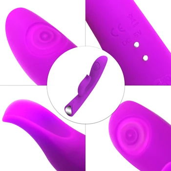 Yeni Tokat G Noktası her iki tarafta Tavşan Vibratör bayanlara Seks Oyuncakları Yetişkin Seks shop Klitoris Stimülatörü Titreşimli Dildos kadınlar için