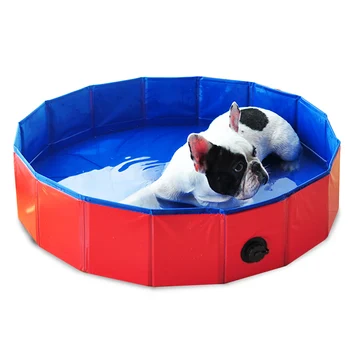 YENİ Katlanabilir çocuk havuzu PVC Pet Küvet Katlanır Havzası Köpekler Kediler Yavru Yavru Duş Yüzme Havuzu Ev Pet katlanır havuz
