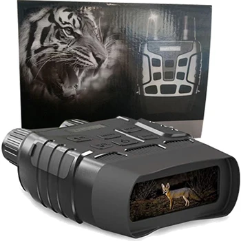 ZIYOUHU NV400DB Kızılötesi Gece Görüş Cihazı HD Dürbün Dijital Gece Görüş Kamera Tam Karanlık 300 m Gündüz Ve Gece Avcılık