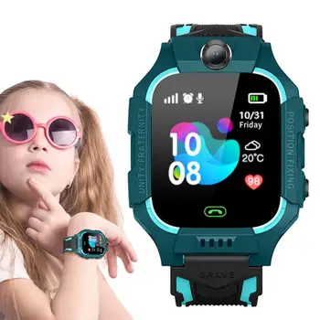 Çocuklar İçin akıllı saatler SOS Telefon İzle Smartwatch Sım Kartlı Çocuklar Fotoğraf Su Geçirmez Smartwatch Android Ve IOS Telefonlar İçin