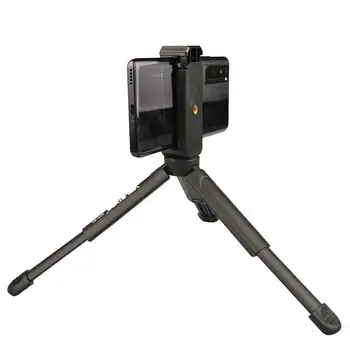 Mt-01 Plastik Çok Amaçlı Siyah Ayarlanabilir İki bölüm Tripod Uzatılabilir Masa Telefonu Mini Kamera Canlı Destek Rafı