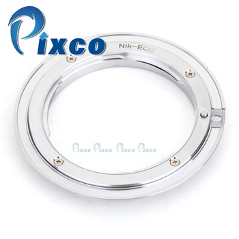 Pixco NİK-EOS lens adaptörü İçin Uygun NİKON F Dağı Lens İçin Uygun Canon EOS Kamera için