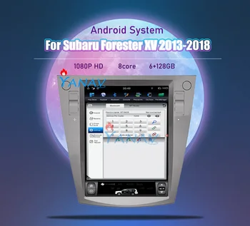 Subaru Forester XV 2013-2018 için 2DİN Android Ünitesi Tesla Ekran Araba Radyo GPS Navigasyon Multimedya Video Oynatıcı Carplay Wifi
